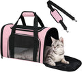 Cat Carrier Soft for Pets Up to 15 Lbs, Cat Travel Bag Soft-Sided by Alwaysstandbehindyou