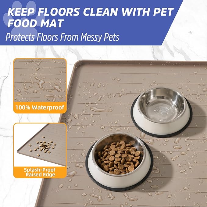 Large Dog Mats for Food and Water - Image 5