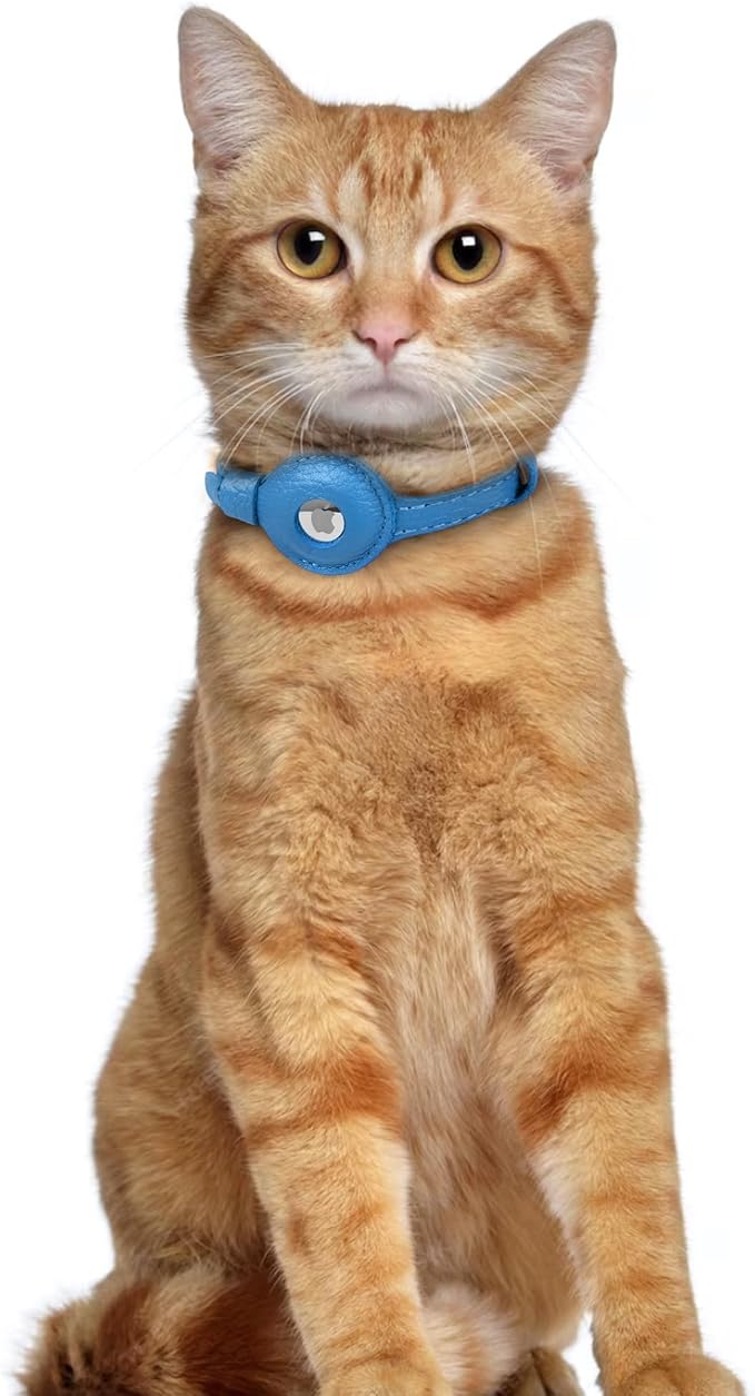 OOPSDOGGY Leather AirTag Cat Collar - Image 6