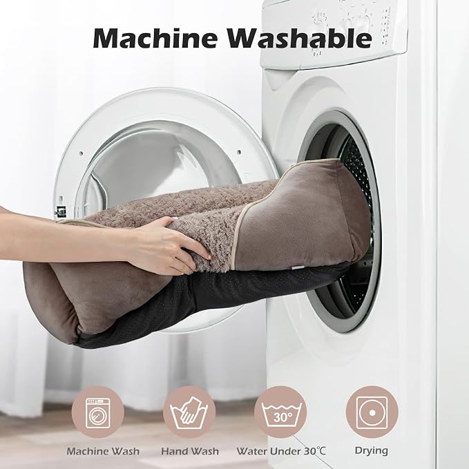 INVENHO Large Dog Bed Rectangle Washable Orthopedic Soft Calming Sleeping - Image 6