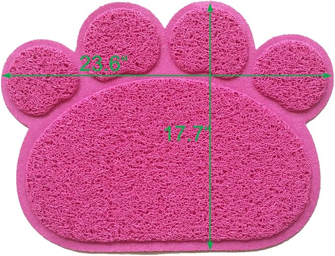 PVC Pet Dog Cat Puppy Kitten Dish Bowl Food Water Feeding Placemat, Non-Slip - Image 4