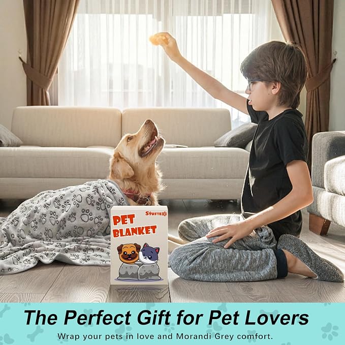 Stuffed Small Dog Blanket for Puppy Cat Bed, Washable Indoor Dog Beds & - Image 5