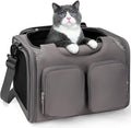 Dog, Cat Carrier for Pets Up to 15 Lbs, Airline Approved Collapsible Soft-Sided by Unknown