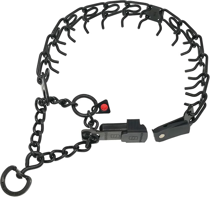 Herm Sprenger Black Stainless Steel Dog Collar - Image 6