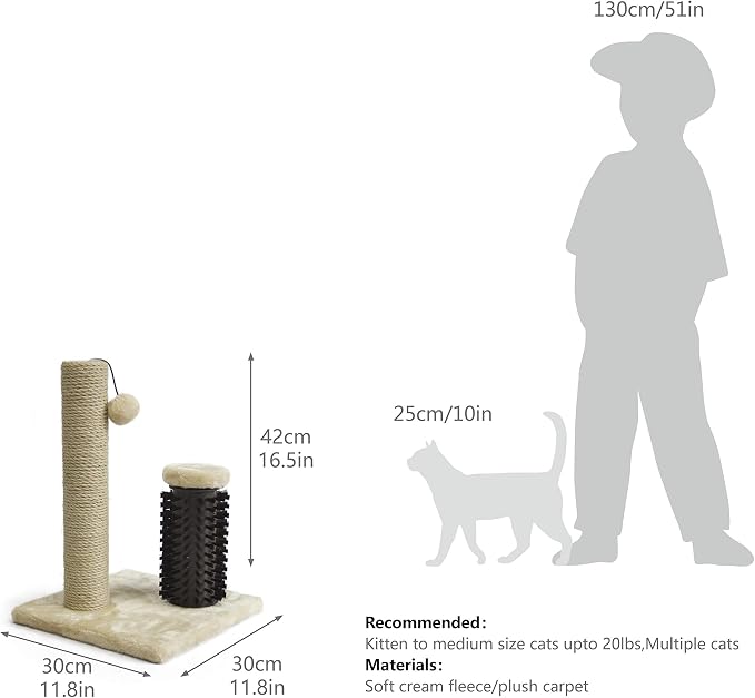 Amazon Basics Cat Scratching Post - Image 6