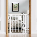 BABELIO Baby Gate for Doorways and Stairs, 31-36" Pet Gate by BABELIO