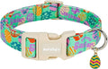 Easter Dog Collar for Medium Dogs, Adjustable Green Medium Dog Collar by Unknown