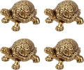 4pcs Mini Turtle Shape Copper Bath Disk Ornaments Decorations, Copper Bird Bath by Unknown