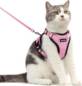 Dooradar Cat Harness and Leash Set, Escape Proof Safe Adjustable Kitten Vest by Dooradar