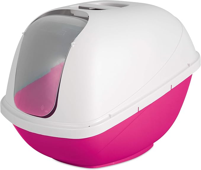 Petmate Basic Hooded Cat Litter Pan, Made in USA by Petmate