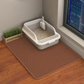 HCY&WLD Cat Litter Mat, Honeycomb Double Layer Cat Litter Trapping Mat by HCY%26WLD