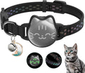Waterproof Airtag Cat Collar, Breakaway Cat Airtag Collar by typecase