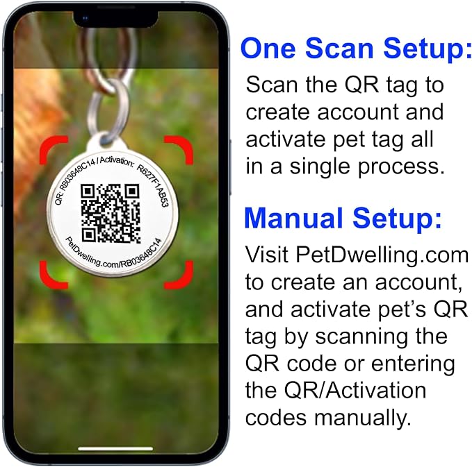Pet Dwelling Premium QR Pet ID Tag - Image 4