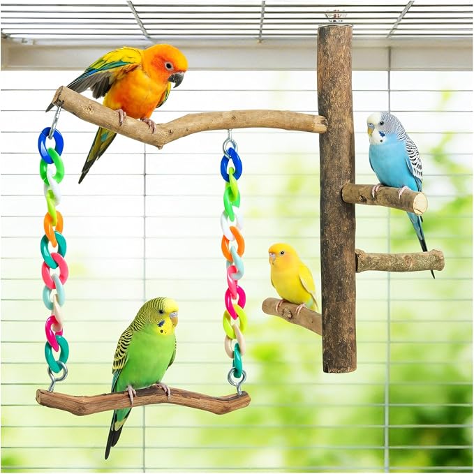 Bird Toys, Bird Swing Toys by Matutinus