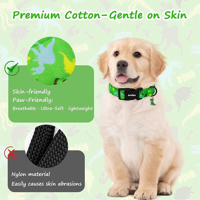 Medium Dog Collars for Male Dogs, Boy Dog Collars - Image 5