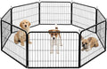 BestPet Dog Playpen 24 Inch 8 Panels Heavy Duty Metal Pet Exercise Pen Indoor by BestPet