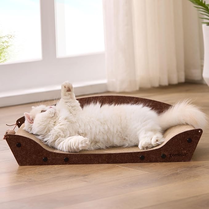 26'' Cardboard Cat Scratcher Bed - Image 2