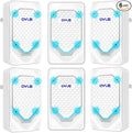 Plug in Air Ionizer 6-Pack, Negative Ion Air Purifier Plug In, Mini Filterless by QWUE