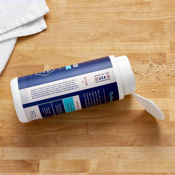 Rocco & Roxie Litter Box Odor Eliminator, Best Natural Urine Deodorizer - Image 3