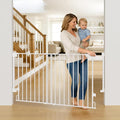 Cumbor 35.1-55" Wide No Bottom Bar Baby Gate by Cumbor