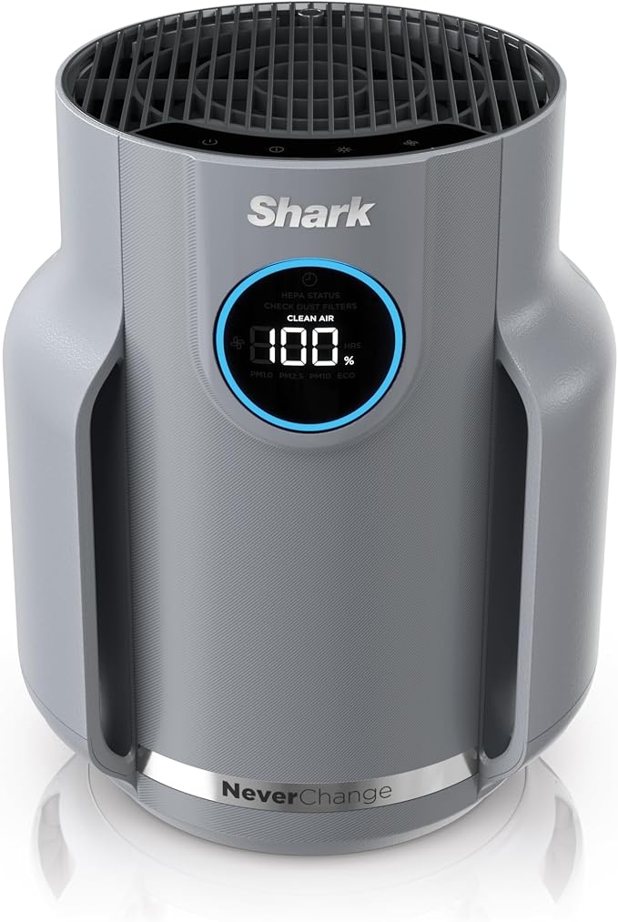 Shark Air Purifier for Home, NeverChange Compact Pro, for Bedroom, Home Office by Shark
