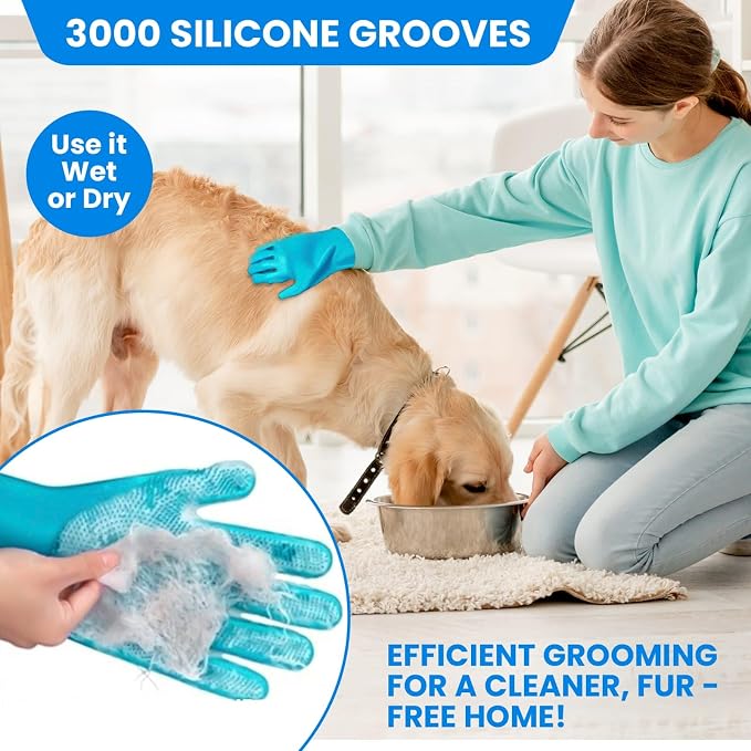 Dog Bathing Supplies – 8PCS Pet Shower & Grooming Kit - Image 4