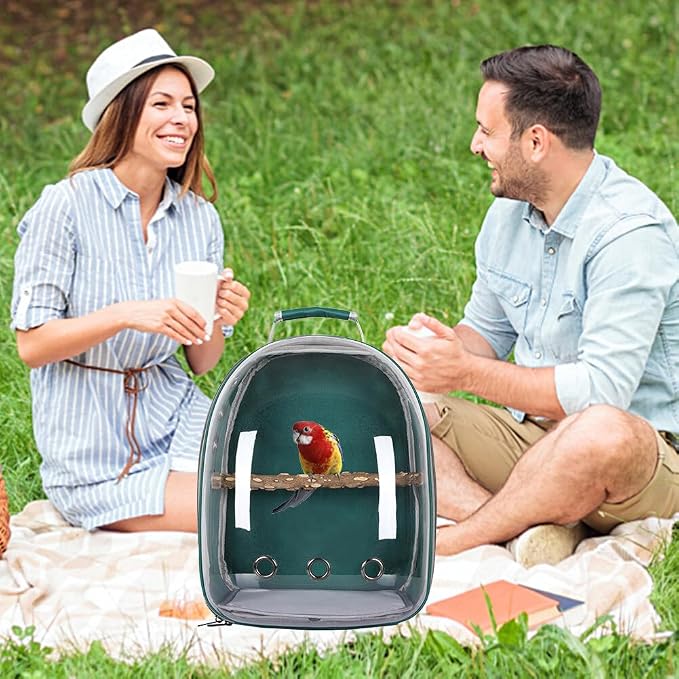 Bird Carrier Backpack, Bird Travel Carrier - Image 6