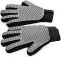 Pet Hair Removal Glove for Dogs & Cats, Bathing and Washing, Safe for by NVNAN