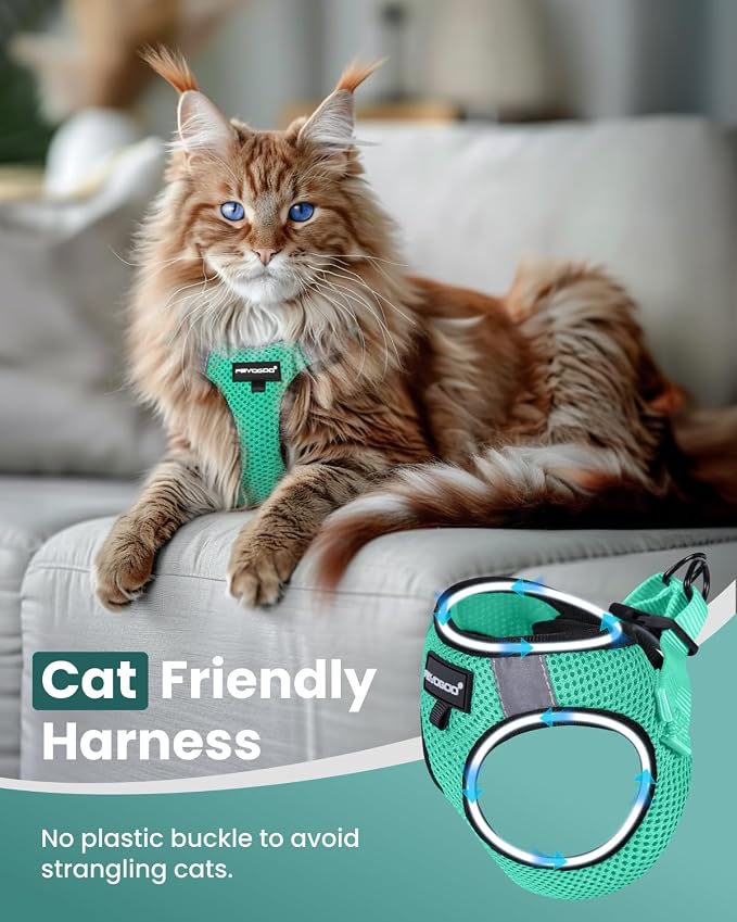 FAYOGOO Cat Harness & Leash Set, Escape Proof - Image 3
