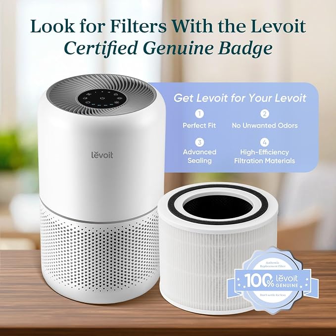LEVOIT Air Purifier for Home Allergens Pets in Bedroom, Covers Up to 1073 ft² - Image 5