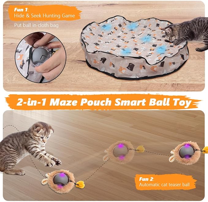 Cat Toys Pack, Interactive Cats Toys - Image 4