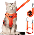 Cat Harness and Leash for Walking Escape Proof Soft Adjustable Cat Leash by Unknown