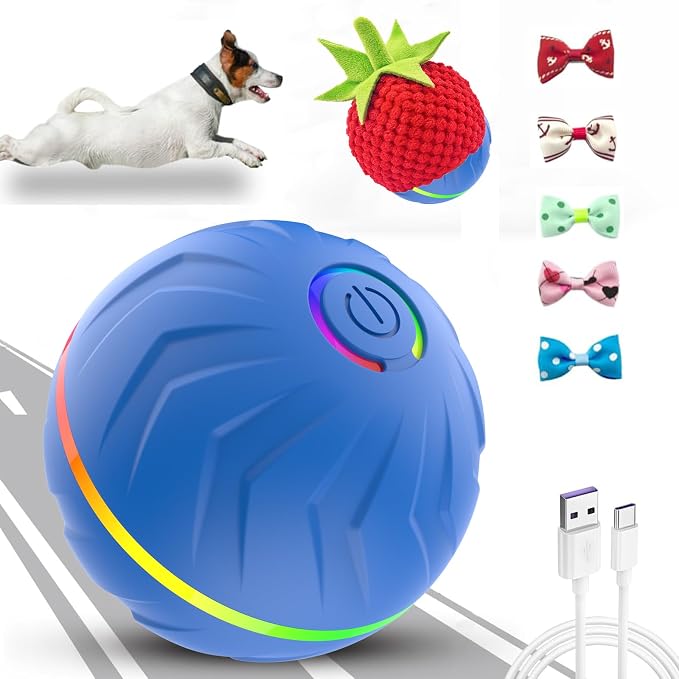 Interactive Dog Toys Dogs Ball, Moving Dog Toy by AUTRETY