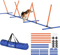 PawHut Adjustable Dog Agility Training Equipment, Dog Agility Course Backyard by PawHut