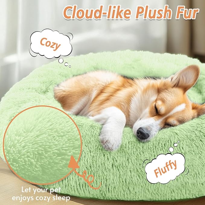 JOLLYVOGUE Calming Small Dog & Cat Bed - Image 2