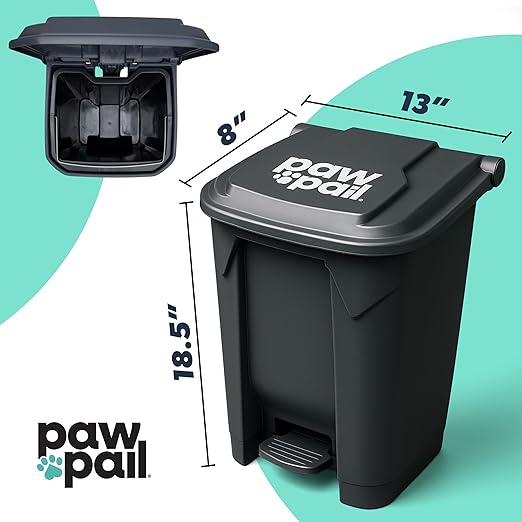 PawPail Essential Pet Waste Station, Outdoor Dog Poop Trash Can - Image 7