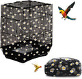 Bird Cage Seed Catcher, Seed Catcher Guard Net Cover, Parrot Nylon Mesh Net by DECKALY