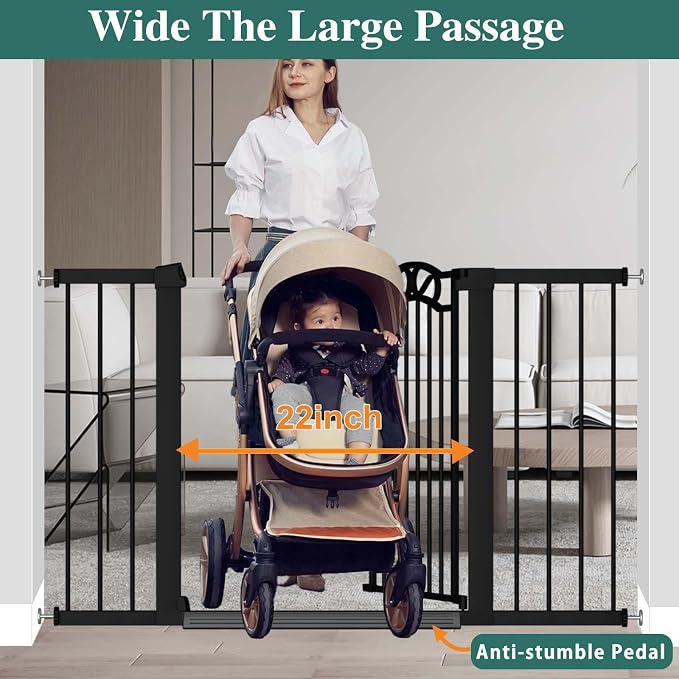 Fairy Baby 68.2"-70.8" Extra Wide Baby Gate - Image 5