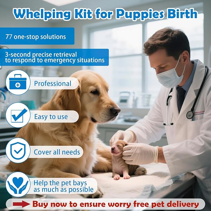 Whelping Kit for Puppies Birth - Image 2