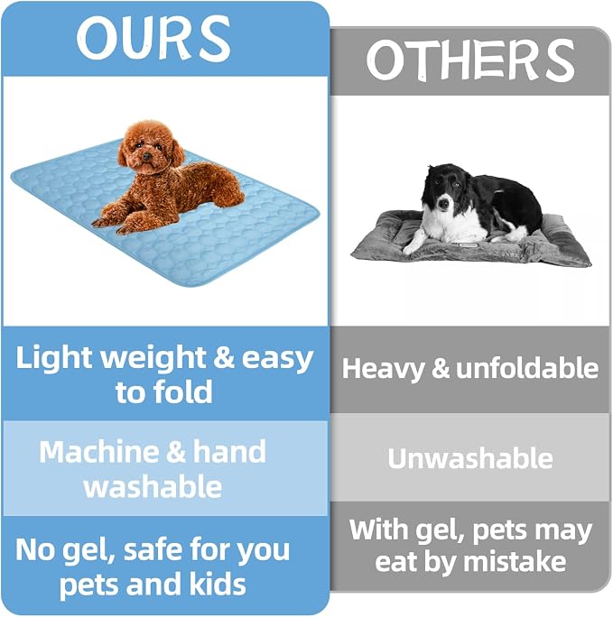 Dog Cooling Mat, 2025 Upgrade Pet Cooling Mat - Image 6