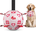 QDAN Valentines Gift Dog Toys, Interactive Tug of War Toy, Puppy Birthday Gifts by QDAN