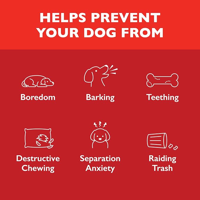 Chew King by Mammoth Premium Treat Dispensing Dog Toy, Durable Natural Rubber - Image 7
