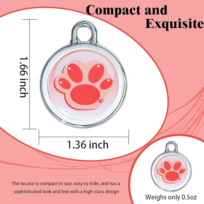 Smart GPS Tracker for Dogs|mini Easy to use Cat GPS Tracker|Waterproof and - Image 7