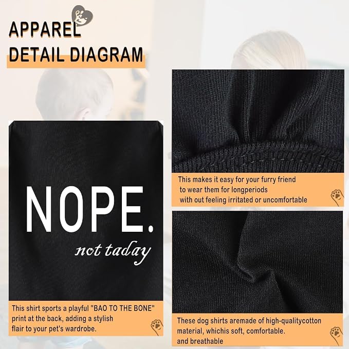 Discover Cozy Cotton Canine Wear: Soft, Lightweight, and Breathable Dog Shirt - Image 3