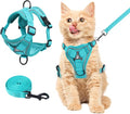 Wanheart Summer cat Chest Harness and Leash, Anti-Escape Adjustable Soft mesh by Unknown