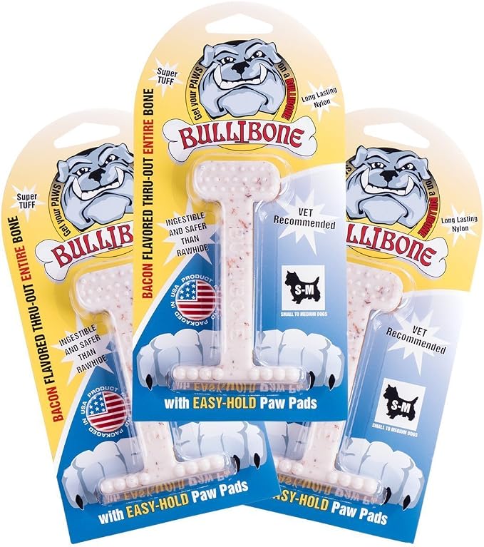 Bullibone Nylon Dog Chew Toy for Aggressive Chewers by Bullibone+Pet+Products+LLC