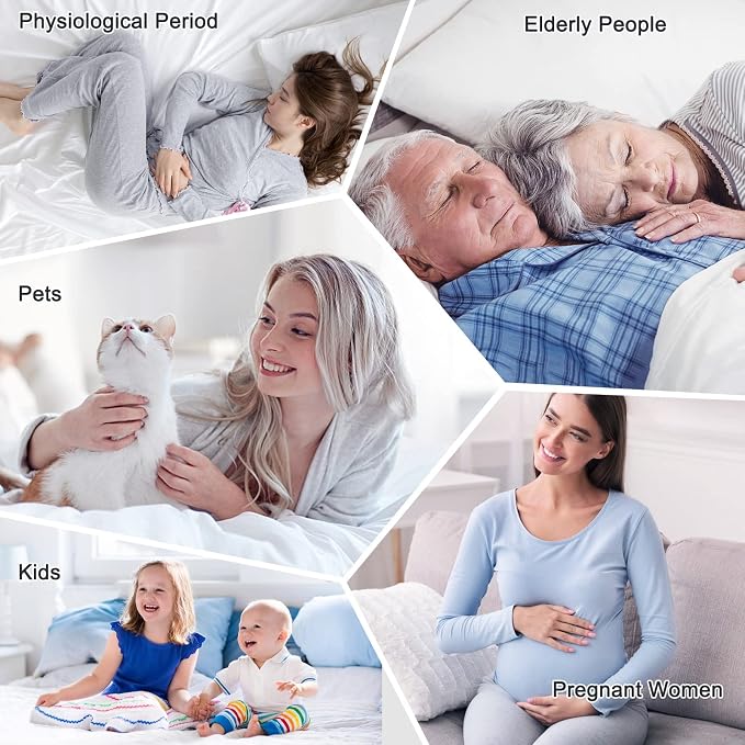 Waterproof Mattress Protector King, Fitted Sheet Style Breathable Mattress Cover - Image 7