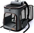 Lekereise Pet Carrier Backpack Expandable Cat Backpack by Lekereise