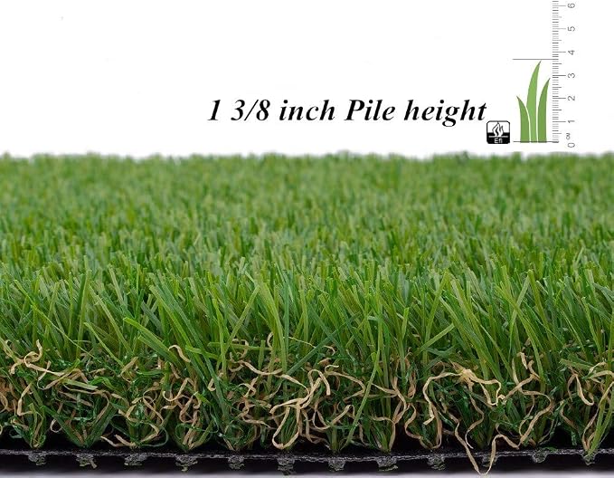 ALTRUISTIC Artificial Grass 13FTX70FT, Realistic Fake Grass Deluxe Turf - Image 7