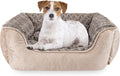 JOEJOY Rectangle Dog Bed for Large Medium Small Dogs Machine Washable Sleeping by JOEJOY